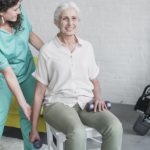 Sesión de Terapia Ocupacional con tercera edad
